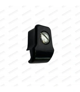 Verrou Noir de vitre coulissante arrière à coller - R4 / 4L - 1
