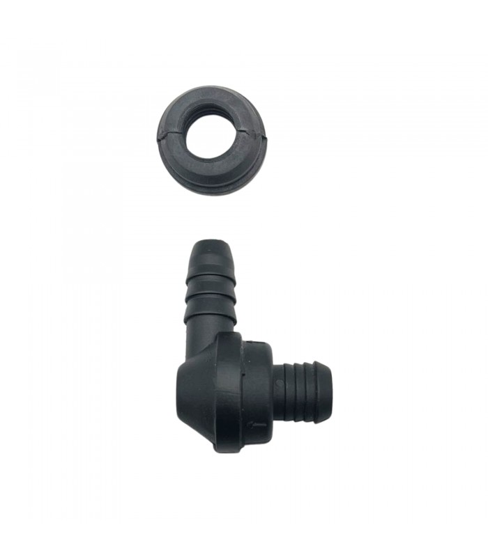 Soupape d'assistance de freinage avec joint (Clapet anti retour de servofrein) - Réf 7701201793 / 7701349942 / 5000806933 - 1