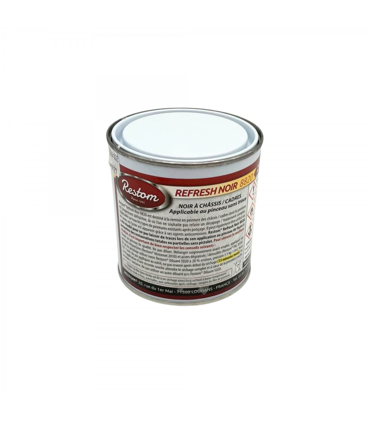 Peinture à châssis - Noir Brillant - RAL9005 - 1