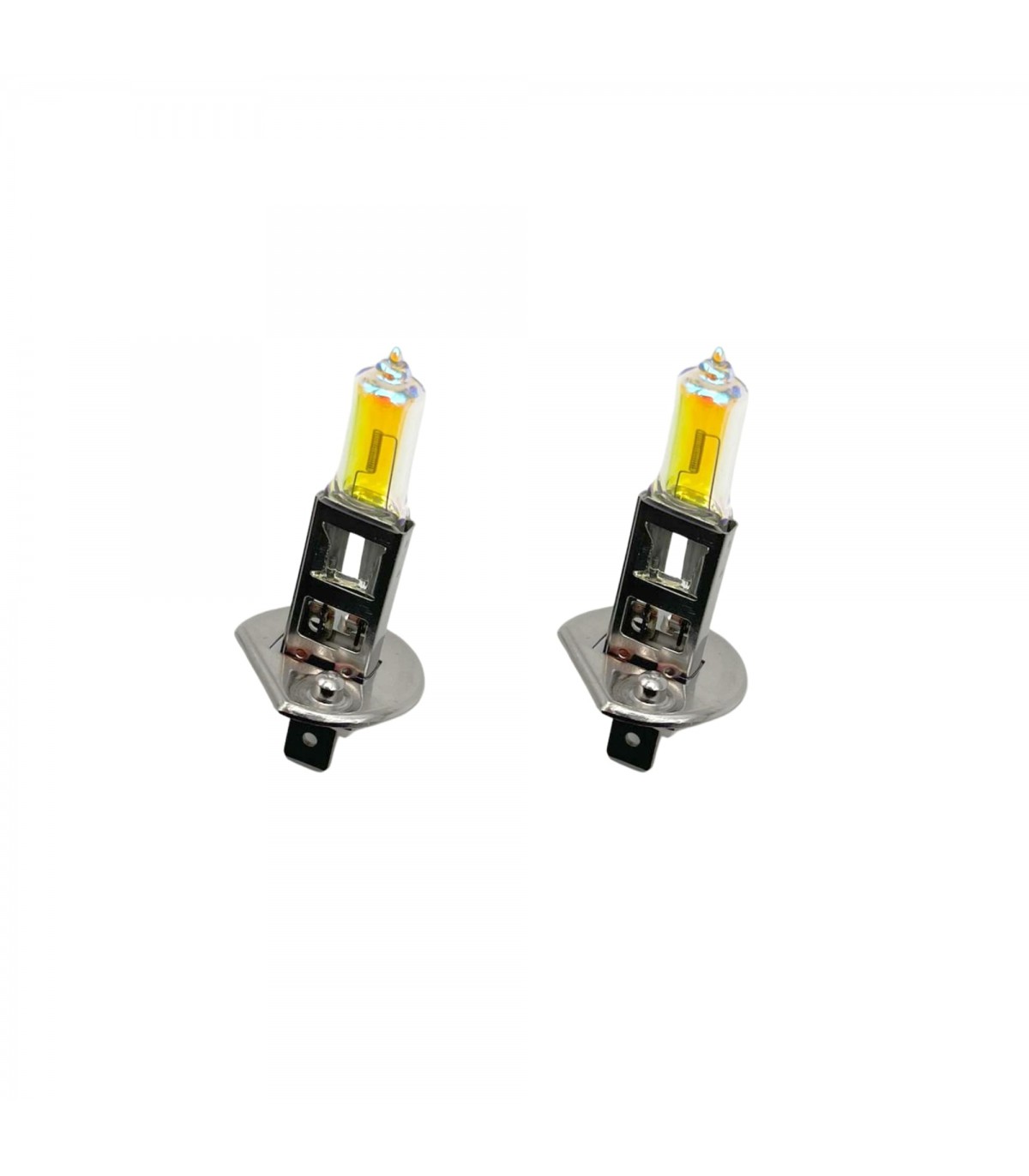 12V halogen bulb - YELLOW - 55W - H1 - P14.5s - 1