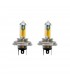 Ampoule halogène 12V - JAUNE - 60/55W - H4 - P43t - 1
