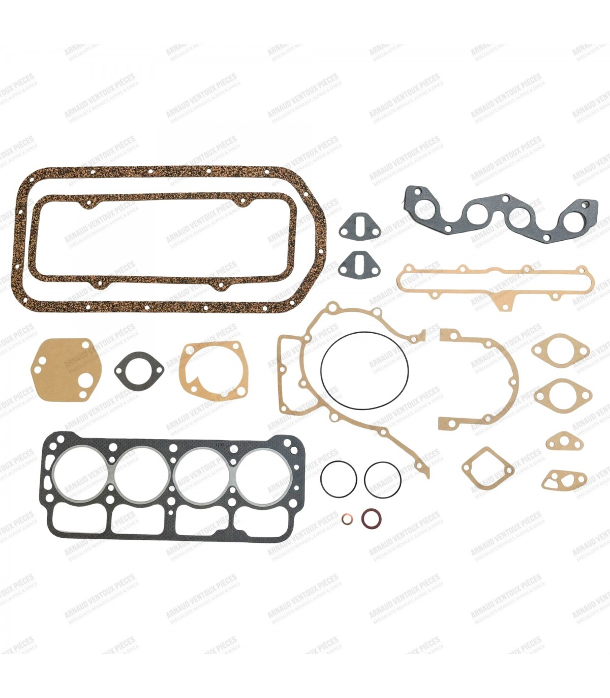 Pochette complète de joints moteur (Alésage Ø 68mm) - Moteur 944cm³ (Type 315) - Simca 1000 (De 1962 à 1968) - 1
