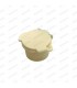 Rear seat heating flap "Round / Round" - 4CV (1st model)