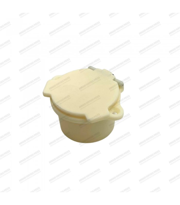 Rear seat heating flap "Round / Round" - 4CV (1st model)