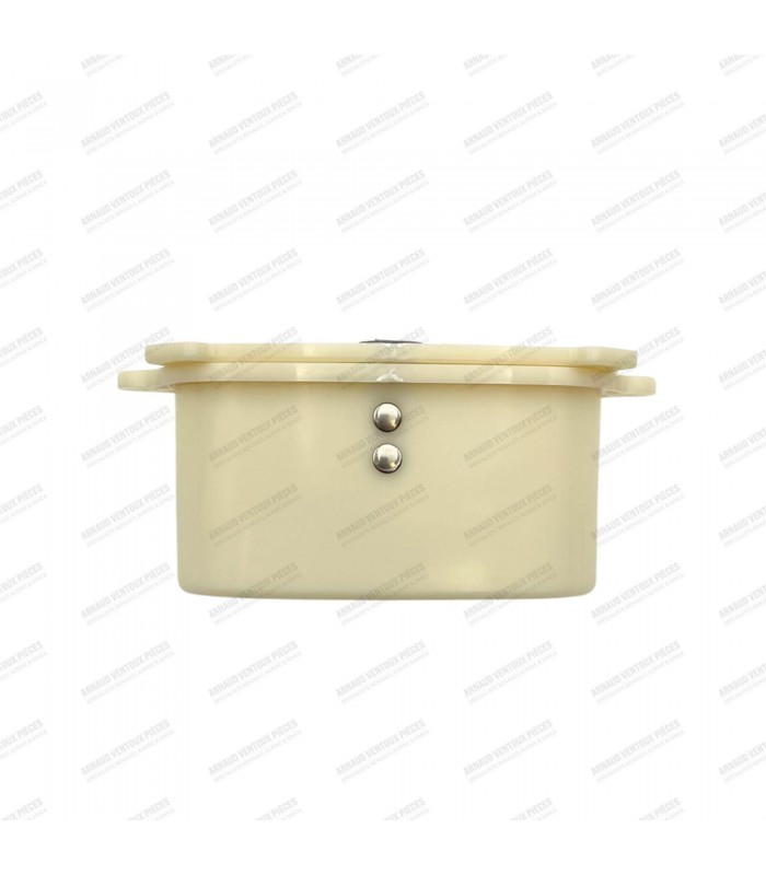 Rear seat heating flap "Oval / Oval" - 4CV (3rd Model)