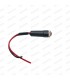Voyant universel rouge cristal - 6V / 12V - 2