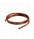 Tube en cuivre Ø 8x10mm pour alimentation du circuit de freinage (Du bocal de lockheed au maitre cylindre) (Longueur 1 mètre) - 