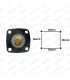 Weber 32 DAR carburettor gasket set - R16.TS / TX