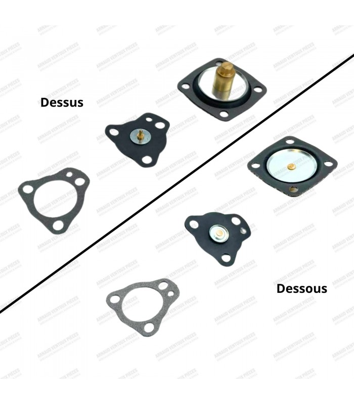 Carburetor gasket kit - Weber 32 DIR 75/100 (Ø1.75 needle) - R5 Alpine Turbo (122B)