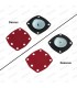Gasket set for a Weber 40 IDA triple body carburettor