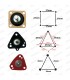 Pochette de joints de carburateur (Complete) - Solex 32 DIS - Super 5 GT Turbo - 2