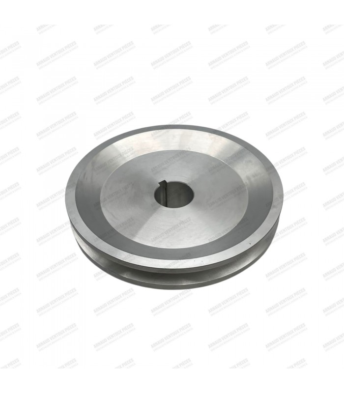 Poulie de vilebrequin en aluminium - Ø 130mm - Moteur Cléon 1108cm³ - Réf 0824397802 - 2