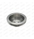 Poulie en aluminium de pompe à eau - Ø 140mm - Moteur Cléon 1108cm³ - Réf 0833084202 - 2