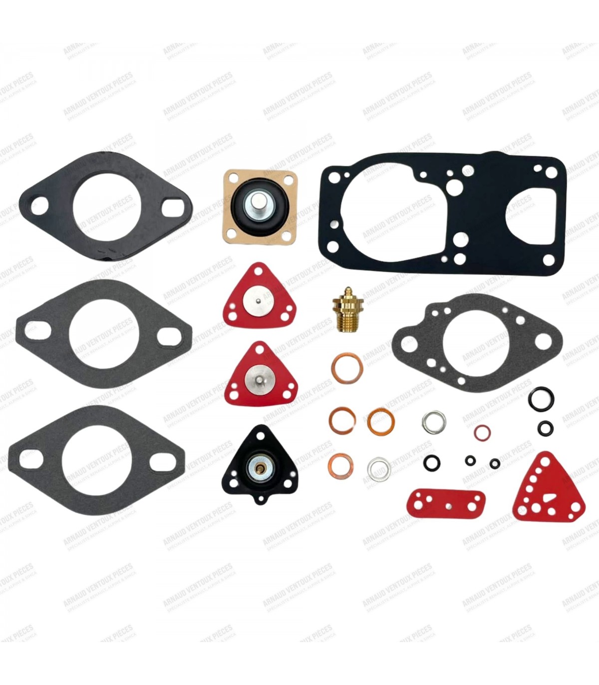 Carburetor gasket kit (Complete) - Solex 32 DIS - R18 Turbo - 1
