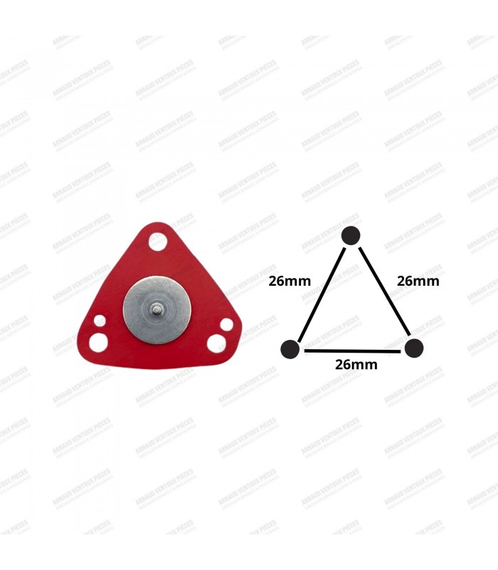 Carburetor diaphragm - Solex 32 DIS - 2