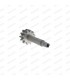 12-tooth tachometer drive gear (square end) - Gearbox 354 / HA0 - Ref 7700553511 - 2