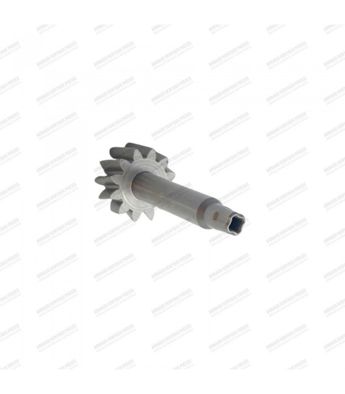 12-tooth tachometer drive gear (square end) - Gearbox 354 / HA0 - Ref 7700553511 - 2