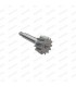 12-tooth tachometer drive gear (square end) - Gearbox 354 / HA0 - Ref 7700553511 - 1