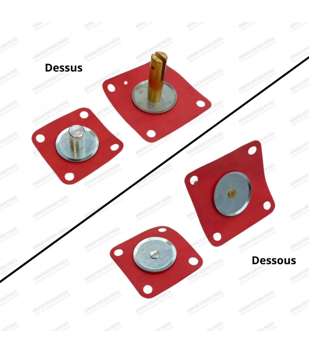 Gasket kit for x1 Solex 34TBIA carb and x1 Solex 35CEEI carb