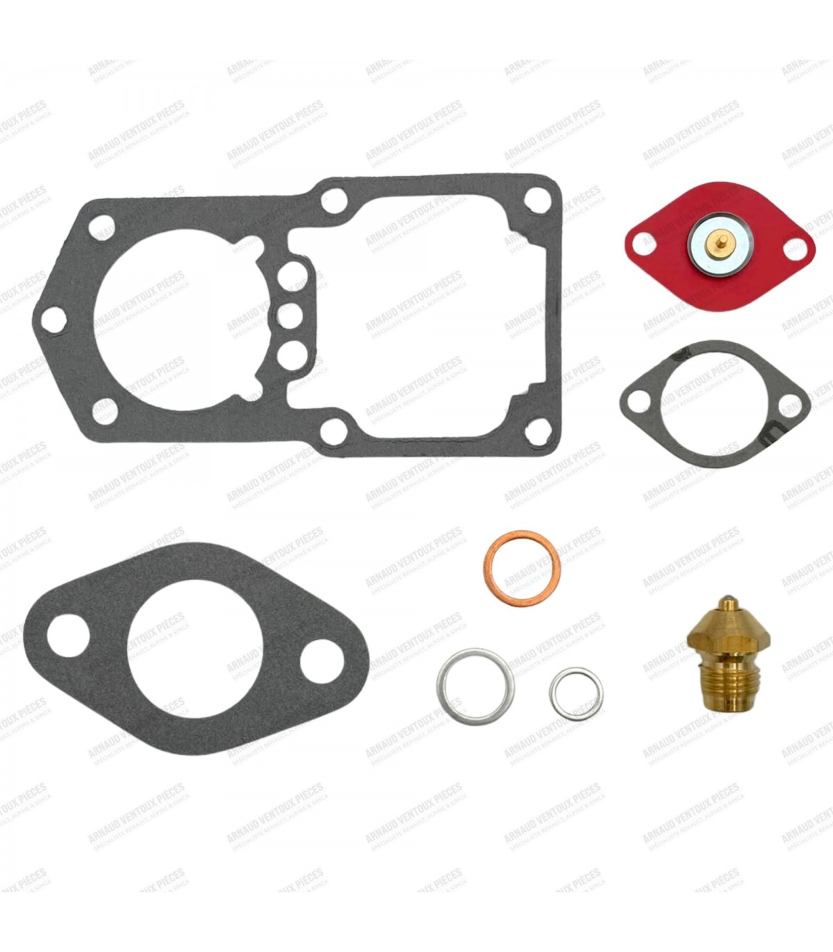 Carburetor gasket set - Zenith 28IF - 1