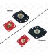 Gasket kit for 2 carburetors - Solex 35 PHH - Simca R2 / 1200S / CG - 3