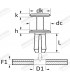 Plastic clip - Ref 7703072236 - 2