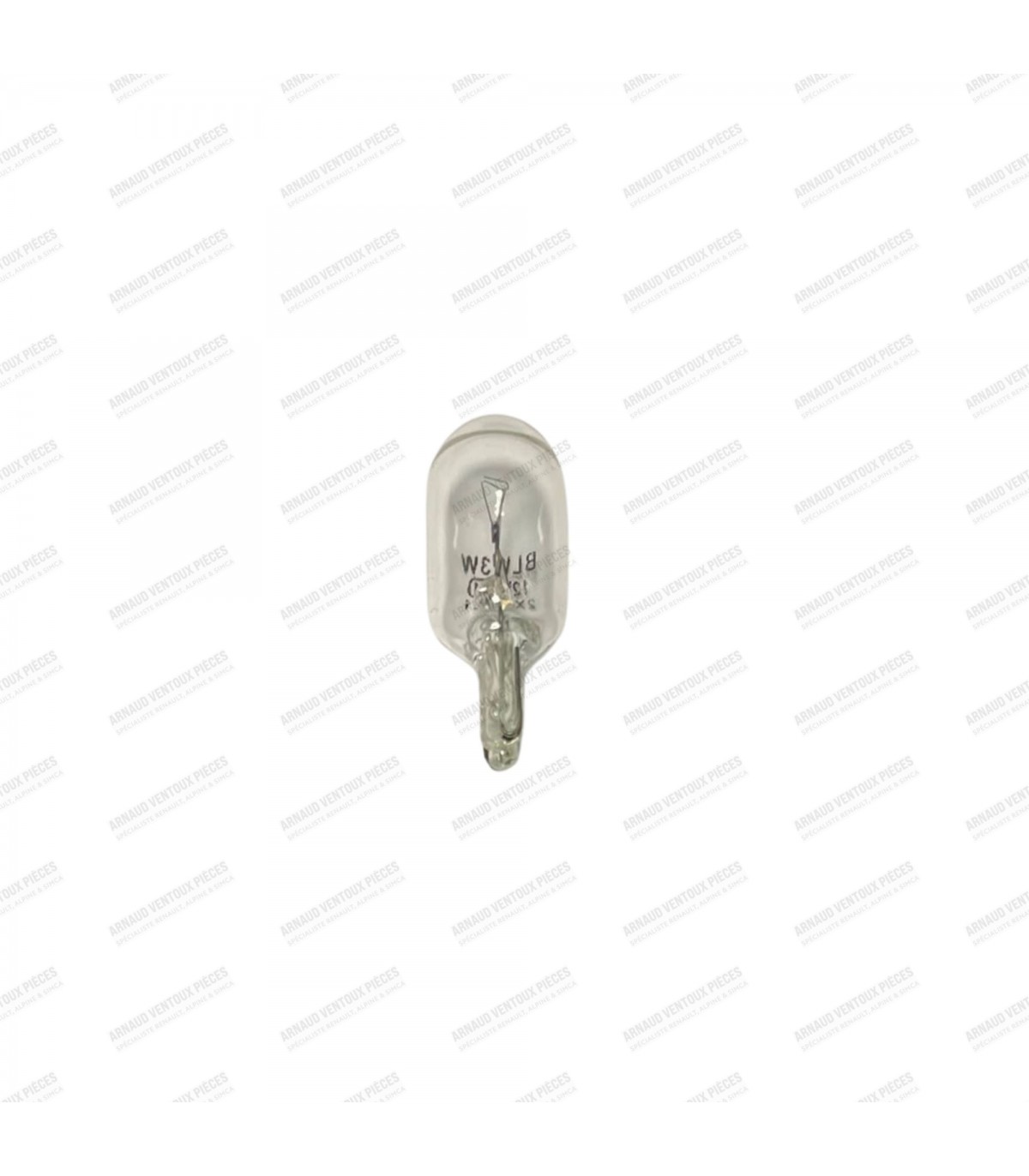12V halogen bulb - 3W - T10 - Ref 6000001511 / 7703097387 - 2