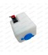 Complete windshield washer fluid reservoir kit - With 12V electric pump - Adaptable - 3