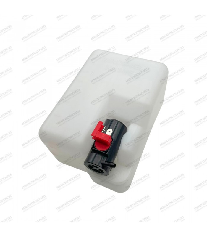 Complete windshield washer fluid reservoir kit - With 12V electric pump - Adaptable - 2