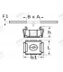 Ecrou cage métal M6x100 - 3