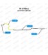 Tube d'échappement intermédiaire - R4 / 4L - Réf 7700657468 - 2