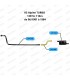 Intermediate exhaust pipe - R5 Alpine Turbo - Ref 6001001361 - 2