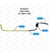 Front exhaust pipe - R5 Alpine - Ø45mm - Ref 6001000030 - 2