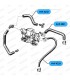 Durite de reniflard du cache culbuteur au carburateur - Réf 0857556100 - 2