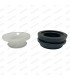 Gear lever repair kit: 1 plastic + 1 rubber + 2 rings - 1