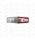 Feu d'aile blanc et rouge (Cabochon et support d'ampoule) - 3