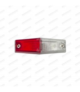 Feu d'aile blanc et rouge (Cabochon et support d'ampoule) - 1