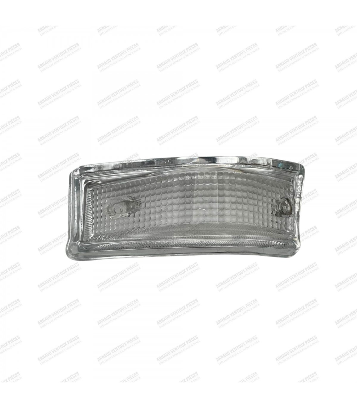 Clear front right indicator lens with chrome surround - Simca 1000 - 2