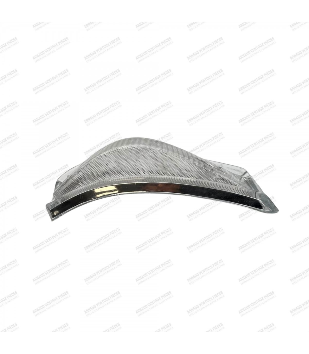 Clear front left indicator lens with chrome surround - Simca 1000 - 2