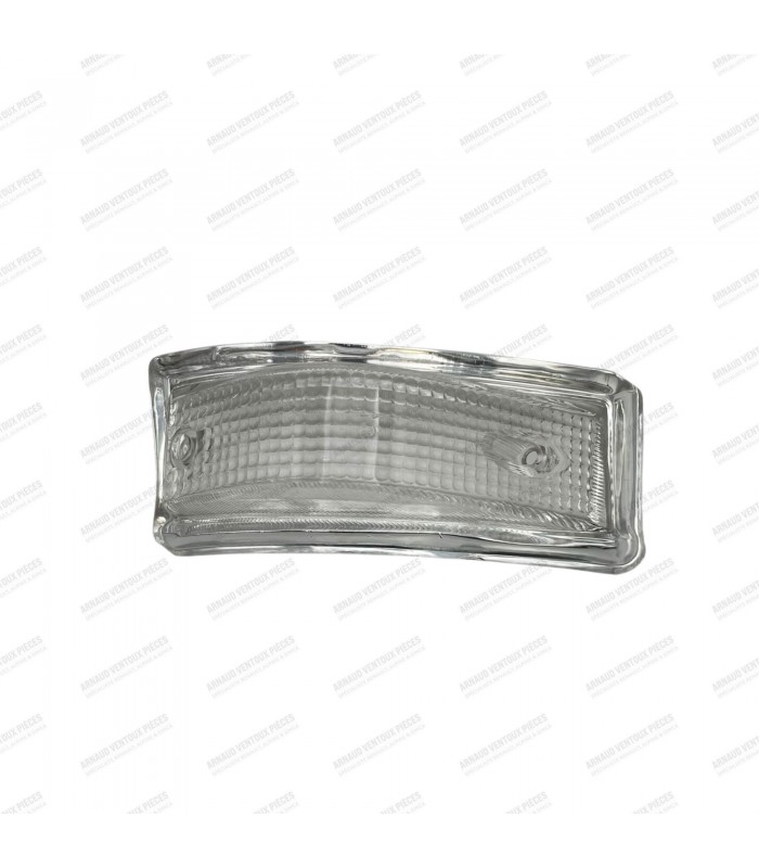 Clear front left indicator lens with chrome surround - Simca 1000 - 1