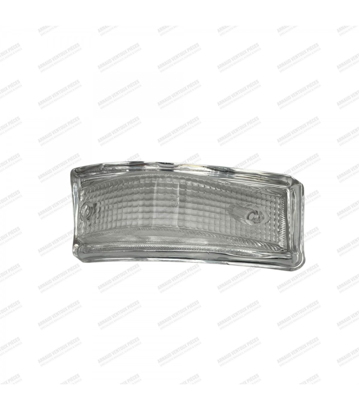 Clear front left indicator lens with chrome surround - Simca 1000 - 1