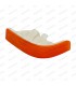Orange front left indicator lens and bracket - Super 5 GT Turbo - 1