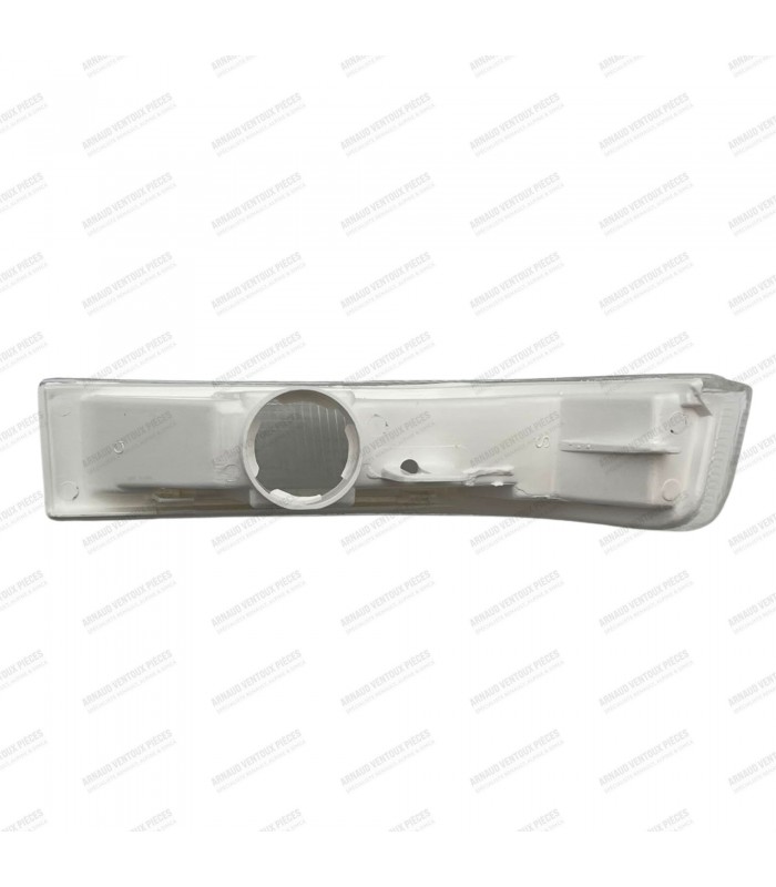 Clear front left indicator lens and bracket - Super 5 - 3