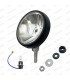 Phare de longue portée additionnelle avec boîtier noir satiné Ø 122mm  (Ampoule H3 - 12V) - 1