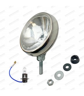 Phare de longue portée additionnelle avec boîtier inox Ø 122mm  (Ampoule H3 - 12V) - 1
