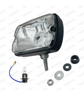 Phare de longue portée additionnelle avec boîtier noir satiné (Ampoule H3 - 12V) - 1