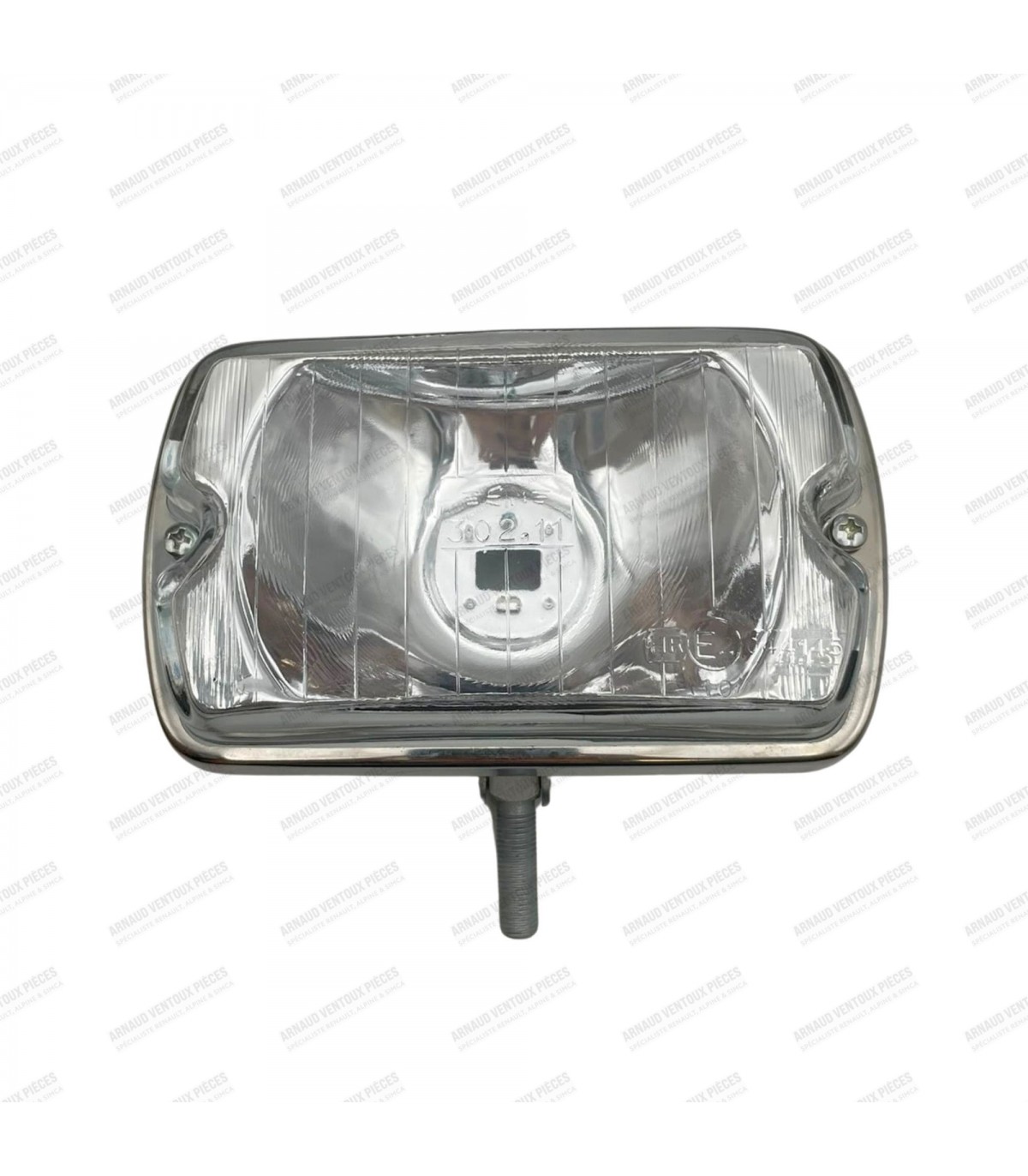 Phare de longue portée additionnelle avec boîtier en inox (Ampoule H3 - 12V) - 2