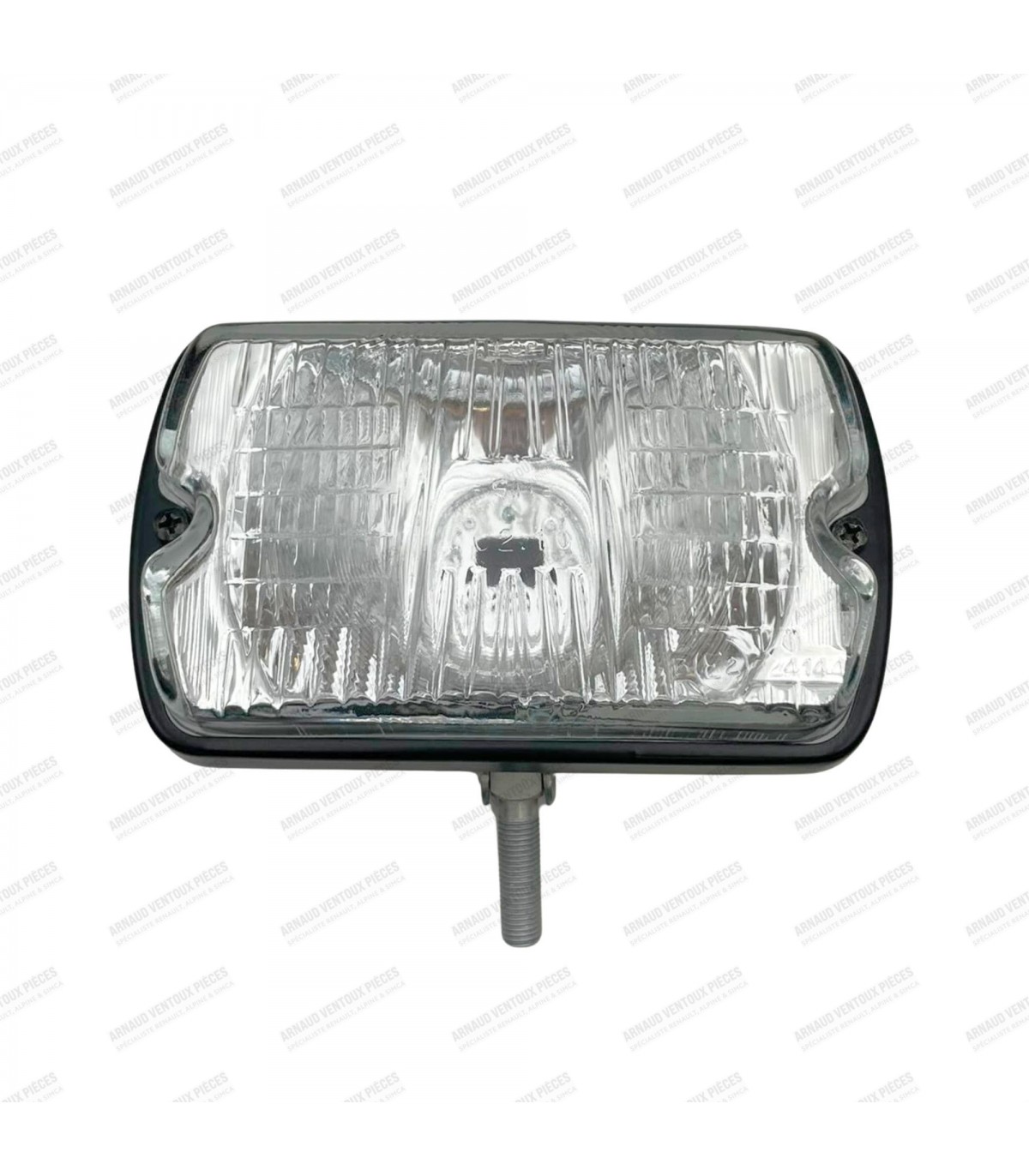 Phare antibrouillard additionnel avec boîtier noir satiné (Ampoule H3 - 12V) - 2