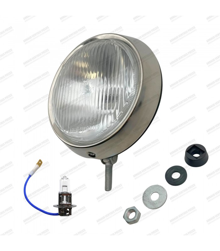 Phare antibrouillard additionnel avec boîtier noir satiné Ø 170mm (Ampoule H3 - 12V) - 1