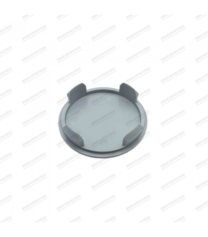 Grey plastic wheel center cap - Diameter 64.5mm (Outer) - 2